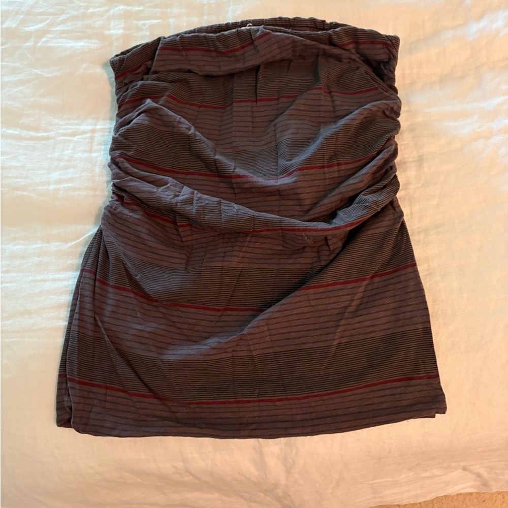 Knit mini skirt